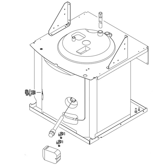 Bosch Behälter 83 Liter für CerasmartModul - ZBS16 87154072990