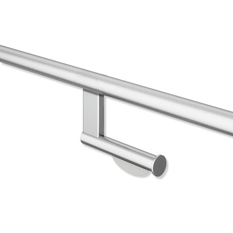 HEWI Aufrüstsatz WC-Papierhalter zur Nachrüstung an Stangensystem System 900 mit D: 32mm, Edelstahl, 68424