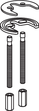 HEWI Befestigungsmaterial für AQ1.12M10040 BM1300