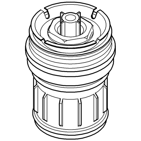 Grohe Deckel komplett für Rondo A.S. chrom 43247000