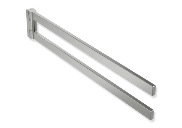 HEWI Handtuchhalter, Edelstahl, zweiarmig 900Q09.000XA