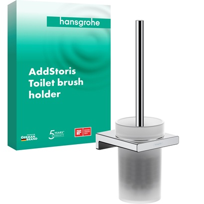 Hansgrohe WC Bürstenhalter AddStoris Wandversion chrom 41752000