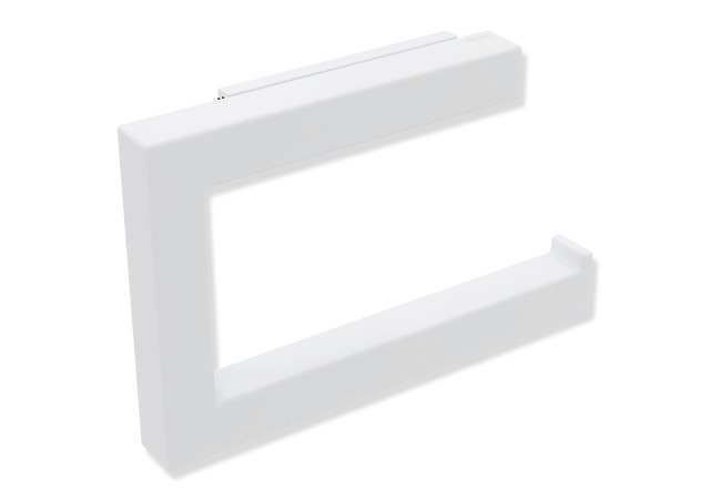 HEWI WC-Papierhalter, Edelstahl, weiß tiefmatt 900Q21.00060 DX