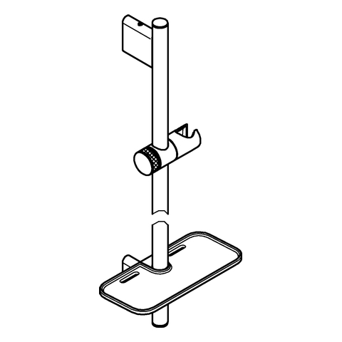 Grohe Brausestange Rainshower SmartActive 900mm chrom 26603000