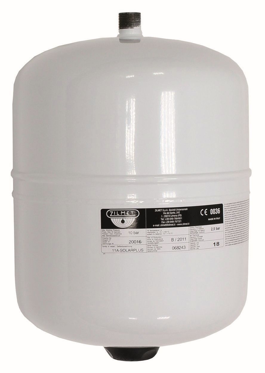 Vaillant Solar-Ausdehnungsgefäß 18 Liter Vordruck 1,5 bar 302097