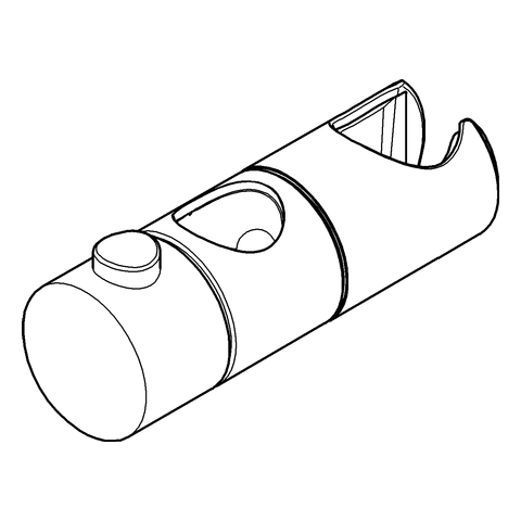 Grohe Gleitelement chrom 48099000