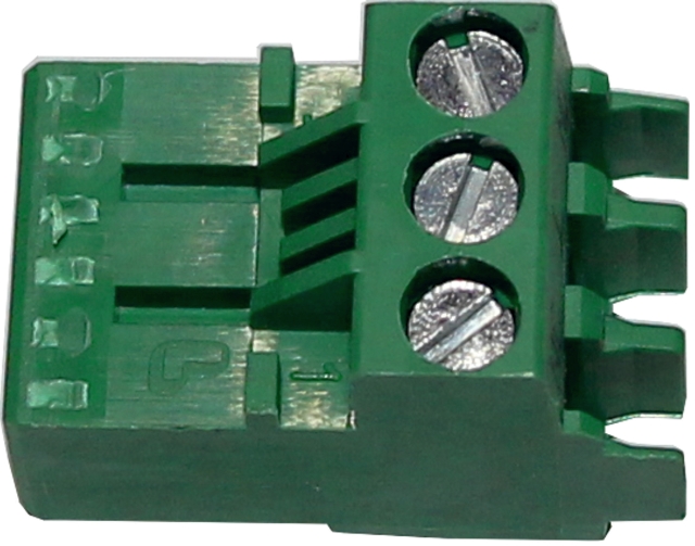 Wolf Gegenstecker 3-polig RAST5 grün für WPM-1 2744920