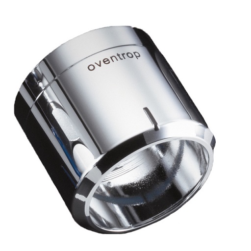 Oventrop Design-Abdeckung für "Uni SH" verchromt 1012081