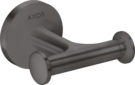 Hansgrohe Handtuchhaken doppelt Axor Universal Circular brushed black chrom 42812340