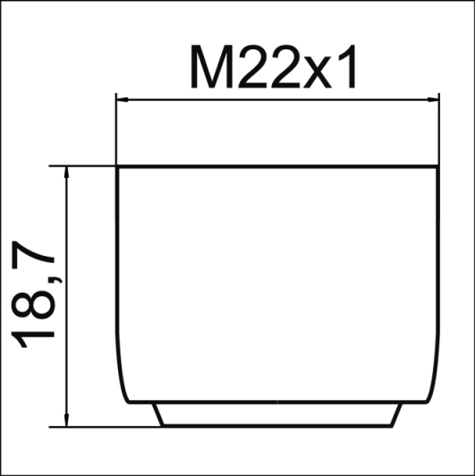 Neoperl CASCADE SLC Strahlregler Schachtel verchromt, M22x1, A = 13.5 - 15 l/min 01871395