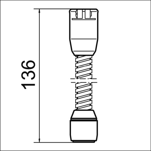 Neoperl Cascade SLC Strahlregler Hahnschlauch verchromt, D 10-20 mm, A=13.5-15 l/min 01098697