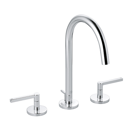Kludi NOVA FONTE Waschtischarmatur PURISTIC Dreilochmontage chrom 201430515