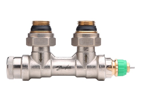 Danfoss dynamischer VHS-DV Fühler rechts Eck, Ventileinsatz im VL für Heizkörper mit 1/2" 013G7877