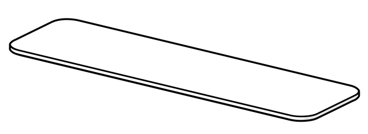 Hansa Deckplatte HANSAEMOTION weiss 1000528V