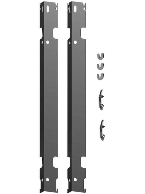 Kermi Wandkonsolen-Set lang Bauhöhe 954mm, weiß ZB02590008