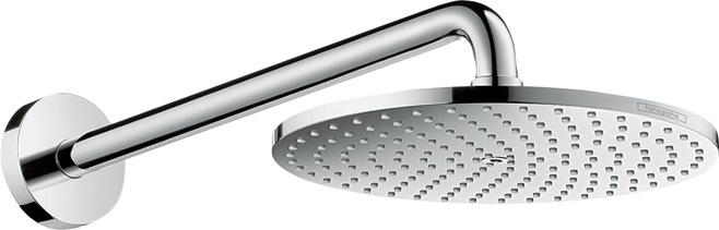 Hansgrohe Kopfbrause Raindance S 240 1 jet PowderRain Brausearm 390mm chrom 27607000