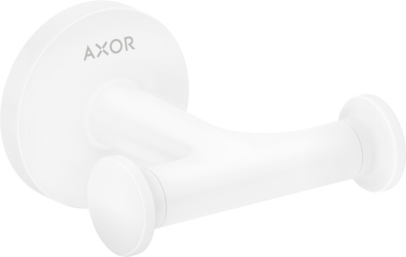 Hansgrohe Handtuchhaken doppelt Axor Universal Circular mattweiss 42812700