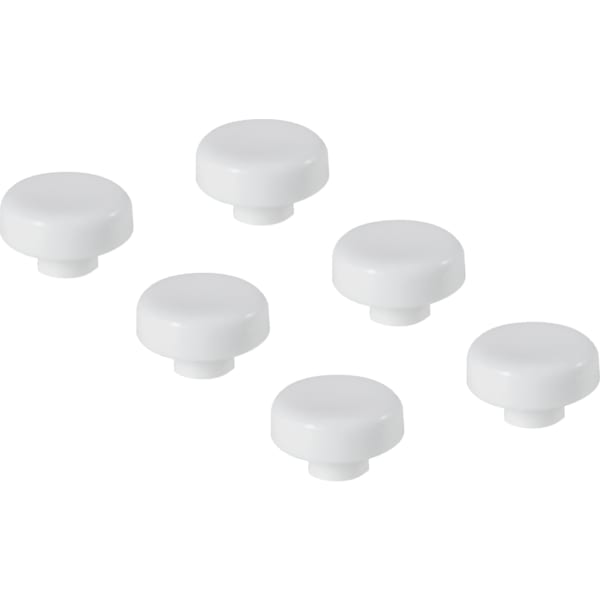 Geberit Set Puffer für WC-Deckel (6 Stück) 500 by Citterio 598135000