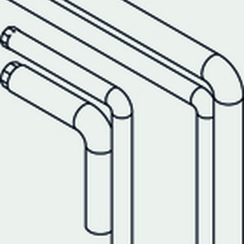 Viessmann Anschluss-Set AP nach links, 1 Heizkreis ZK06402