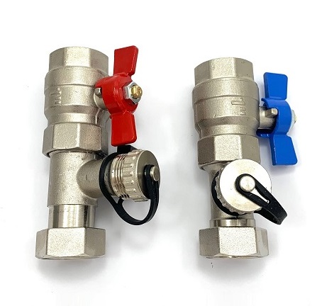 Buderus Anschluss-Set HKA 1 Zoll mit KFE Hahn und MAG Anschluss G3/4 63015978