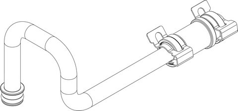 Bosch / Buderus Rohr Rohrw. Rücklauf 87186684210