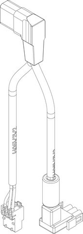 Bosch / Buderus Y- Kabel SAFe Gebläse 1400/1100 8738805146
