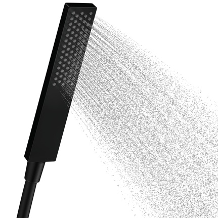 Hansgrohe Pulsify E Stabhandbrause 100 1jet EcoSmart, Mattschwarz 24320670