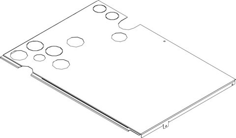 Bosch Abdeckung oben vorne 8738207576