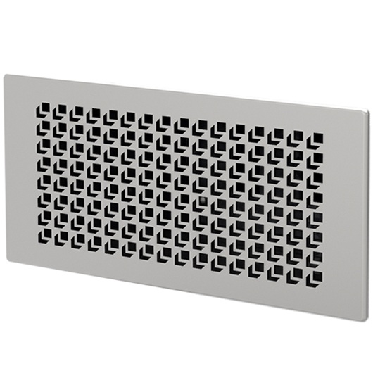 Helios FRS-WGS 2 E Wand-Gitter-Set für Wand-Boden-Kasten Edelstahl 03892