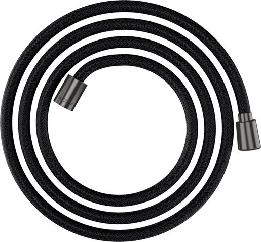 Hansgrohe Textilbrauseschlauch Axor 2000mm mit konischer/zylindrischer Mutter brushed black chrom 28290340