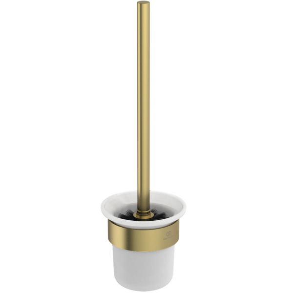 Ideal Standard WC-Bürstengarnitur Conca, rund, gold gebürstet T4495A2