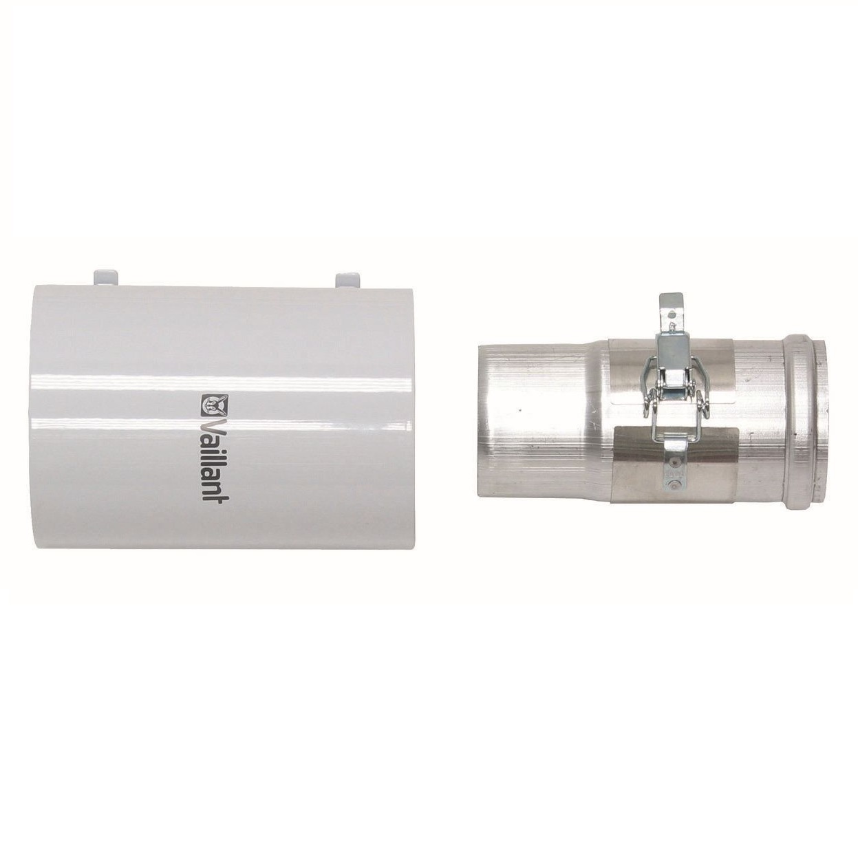Vaillant Trennvorrichtung turboTEC 60/100mm Alu, mit Prüföffnung 303837