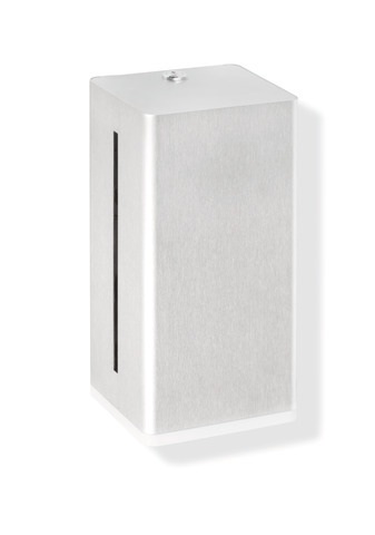 HEWI SENSORIC Elektronischer SchaumSeifenspender Serie 805, Edelstahl, Entnahmeöffnung, 500ml, tiefschwarz 805.06.155 90