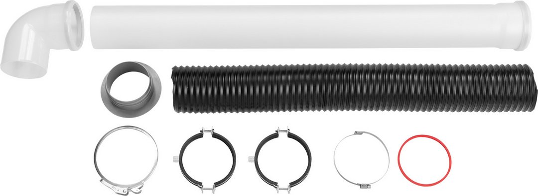 Bosch Abgaszubehör RLU-DN160 raumluftunabhängiges Anschlussset DN160 7736602651
