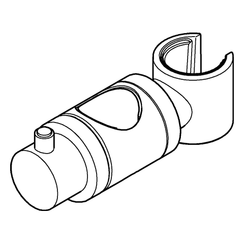 Grohe Gleitelement chrom für Brausestange Relexa/Rainshower 6765000