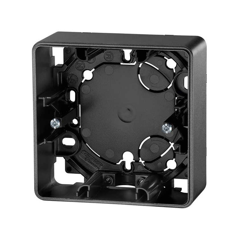 Helios KWL-APG Touch bl Aufputzgehäuse für KWL-BE Touch schwarz 40178