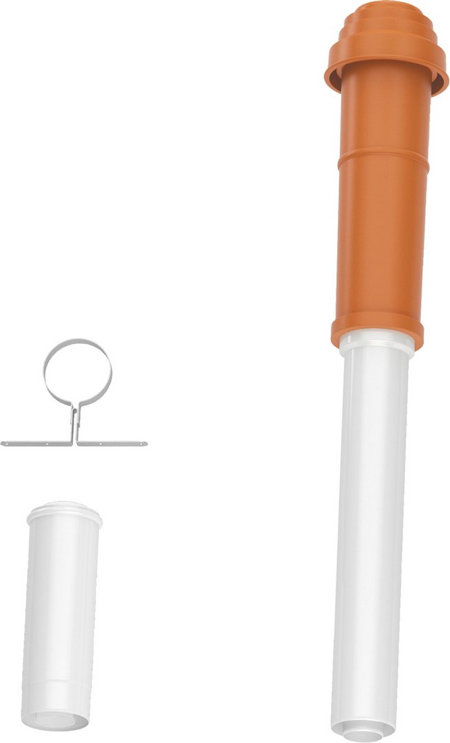 Bosch Grundbausatz C33x, rot, d: 80/125mm Abgaszubehör FC-Set80-C33x (oben) 7738112661