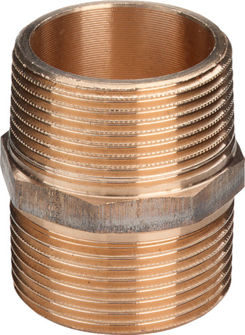 Viega Doppelnippel Rotguss 3280 in R1/8 441401