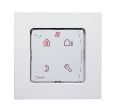 Danfoss Unterputzraumthermostat Icon(TM) programmierbare Version, Unterputz 088U1020