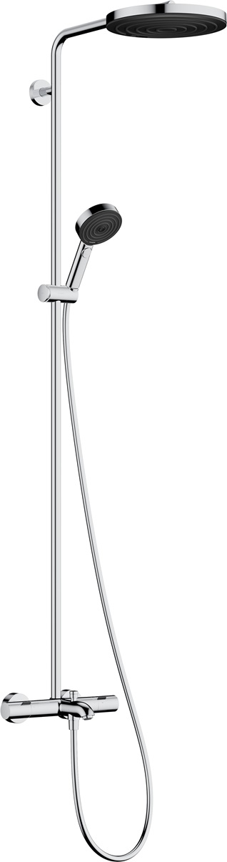 Hansgrohe Showerpipe Pulsify S Puro 260 1 jet EcoSmart Wannentermostat Aufputz chrom 24232000