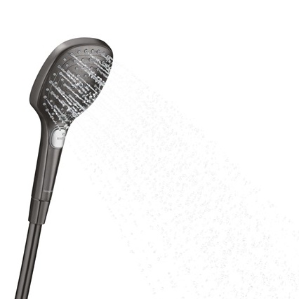 Hansgrohe Handbrause Raindance Select E 120 3jet brushed black chrom 26520340