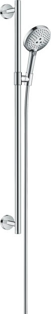Hansgrohe brauseset Raindance Select S 120 3jet EcoSmart Unica Comfort Brausestange 900mm chrom 26323000