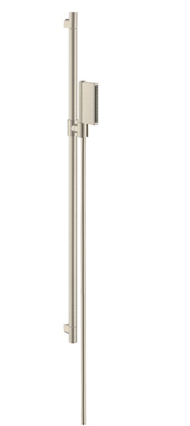 Hansgrohe Brauseset 900mm AXOR One mit Handbrause 2jet, Brushed Nickel 45722820
