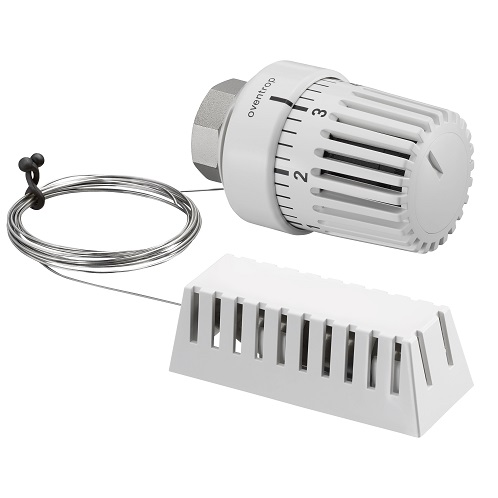 Oventrop Thermostat "Uni LH" 8-38 C, 1-7, Fernfühler 2m, weiß 1011688