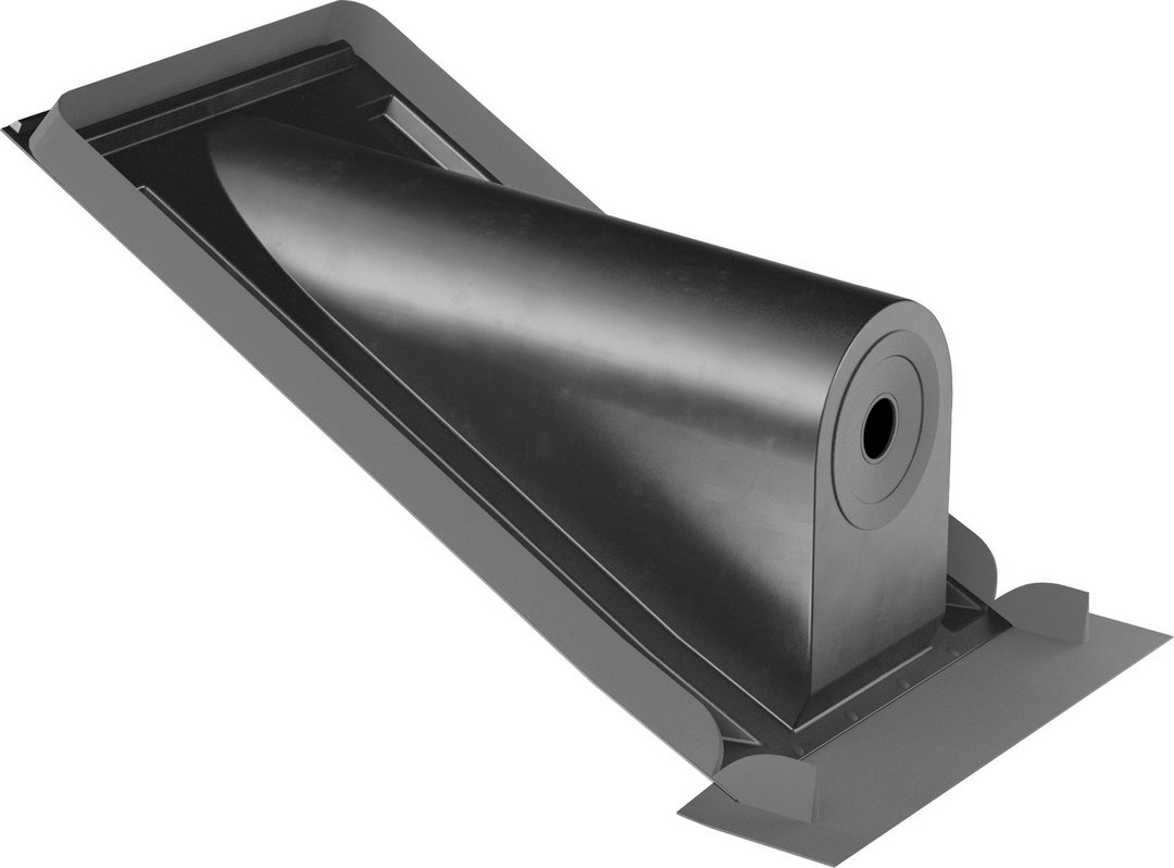 Bosch Dachgaube, d: 125 mm, 45-60 Grad Abgaszubehör FC-O60_80 7738112503