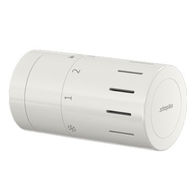 Flamco Design-Thermostatkopf TC-D1 weiß M30 x 1,5 mit Nullstellung F35320