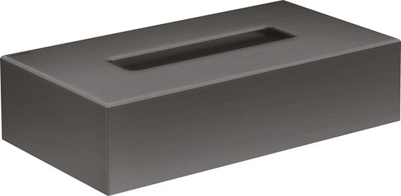 Hansgrohe Kosmetiktuchbox Axor Universal Circular brushed black chrom 42873340
