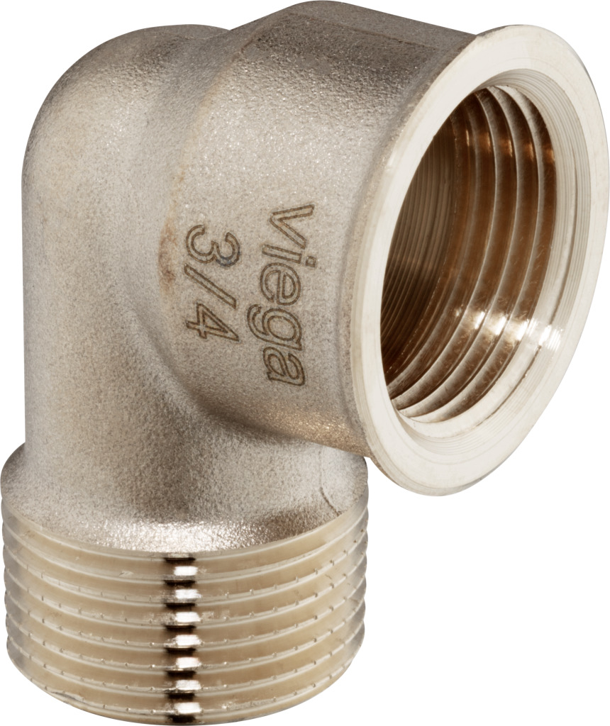Viega Bogen 90 Grad Rotguss 3092 in R1/4 x Rp1/4 318000