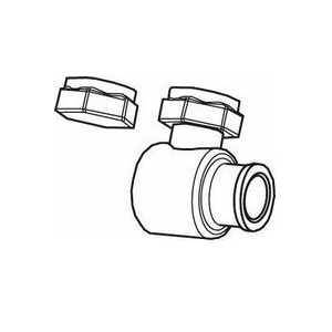 Buderus DIN-Adapter für Logatrend VC zum Austausch von DIN-Radiatoren 7738314350
