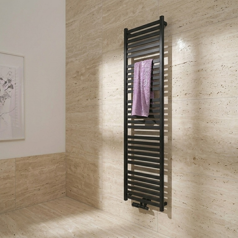 HSK Designheizkörper Line Aero H: 120 L: 50 cm, graphit-schwarz 8045120-173